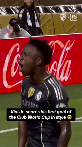 Finding his form 😤 Select FIFA Club World Cup matches on TNT Sports (US only) | All games on DAZN 📺 #fifacwc #clubworldcup #fifaclubworldcup #realmadrid #halamadrid #vinijr 