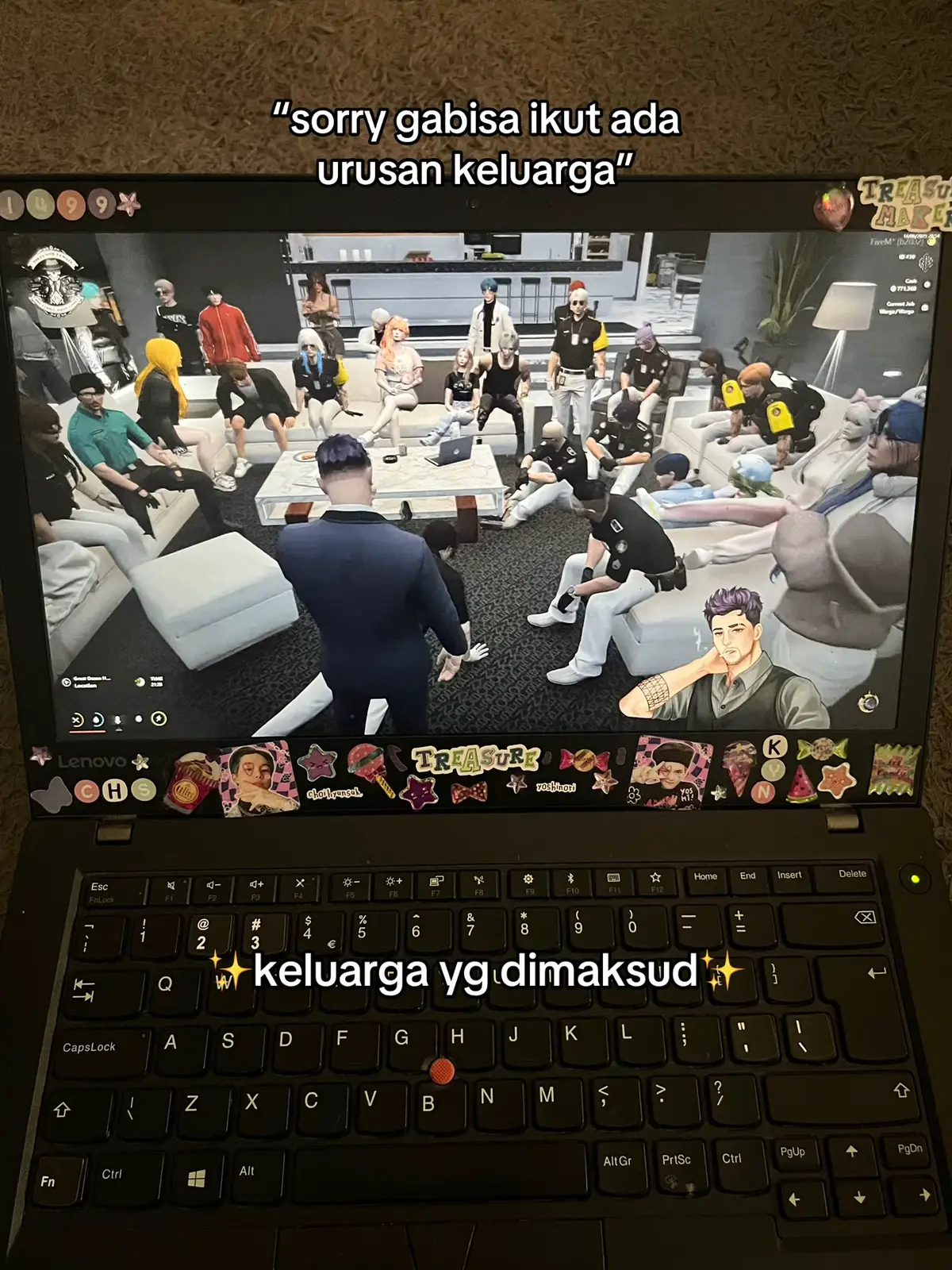 keluarga tuyul #tokyonoirfamilia #noirroleplay 