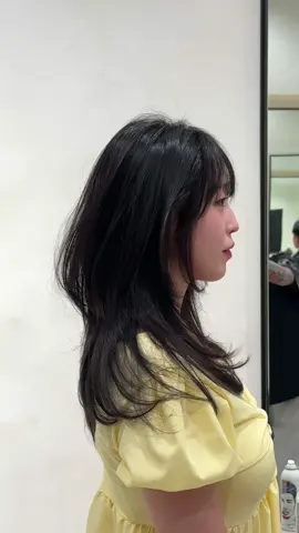 Layer cut kết hợp duỗi hơi nước dễ chăm sóc tại nhà #layer #hair #goclamdep #xuhuong #xh 