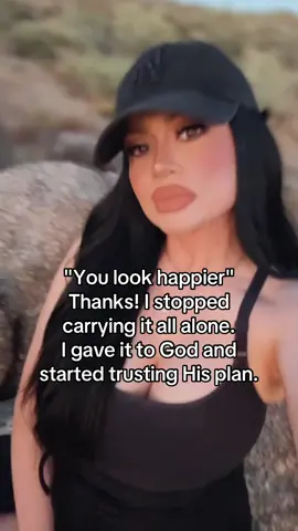 Im happier when I reconnected to God and I released all my heavy burdens to Him. I started trusting His plan and released control of the timing in which it will get delivered. He really knew what He’s doing 🥹🫶🏼🙏🏼🕊️🪽 #godsplan #hiswill 