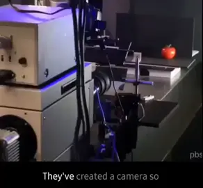 Filming the speed of light at 1,000,000,000,000 frames per second#camera #film #powerful