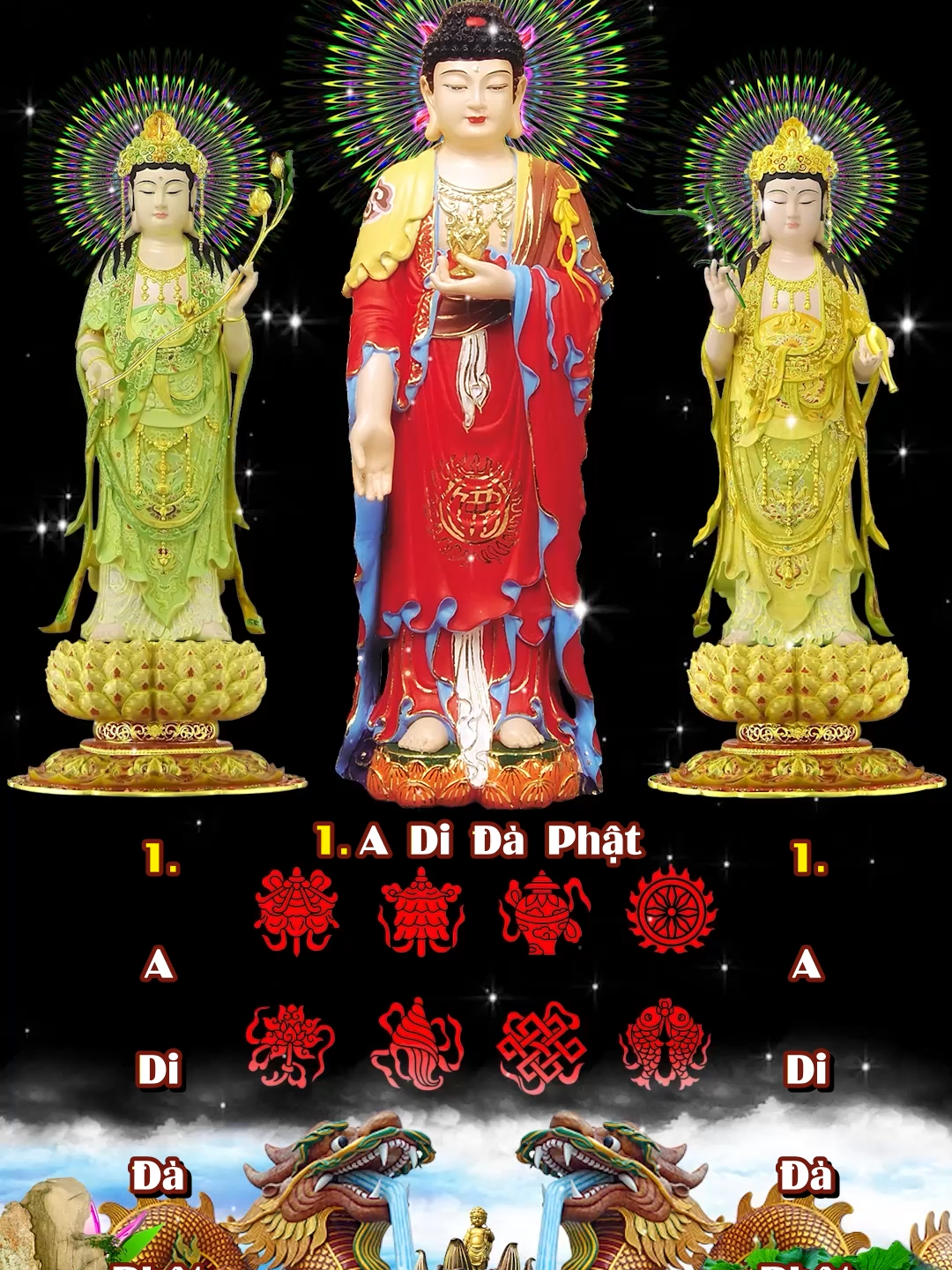 108 Biến Niệm A Di Đà Phật - Giọng niệm: Phật Tử Thiện Quang #adidaphat