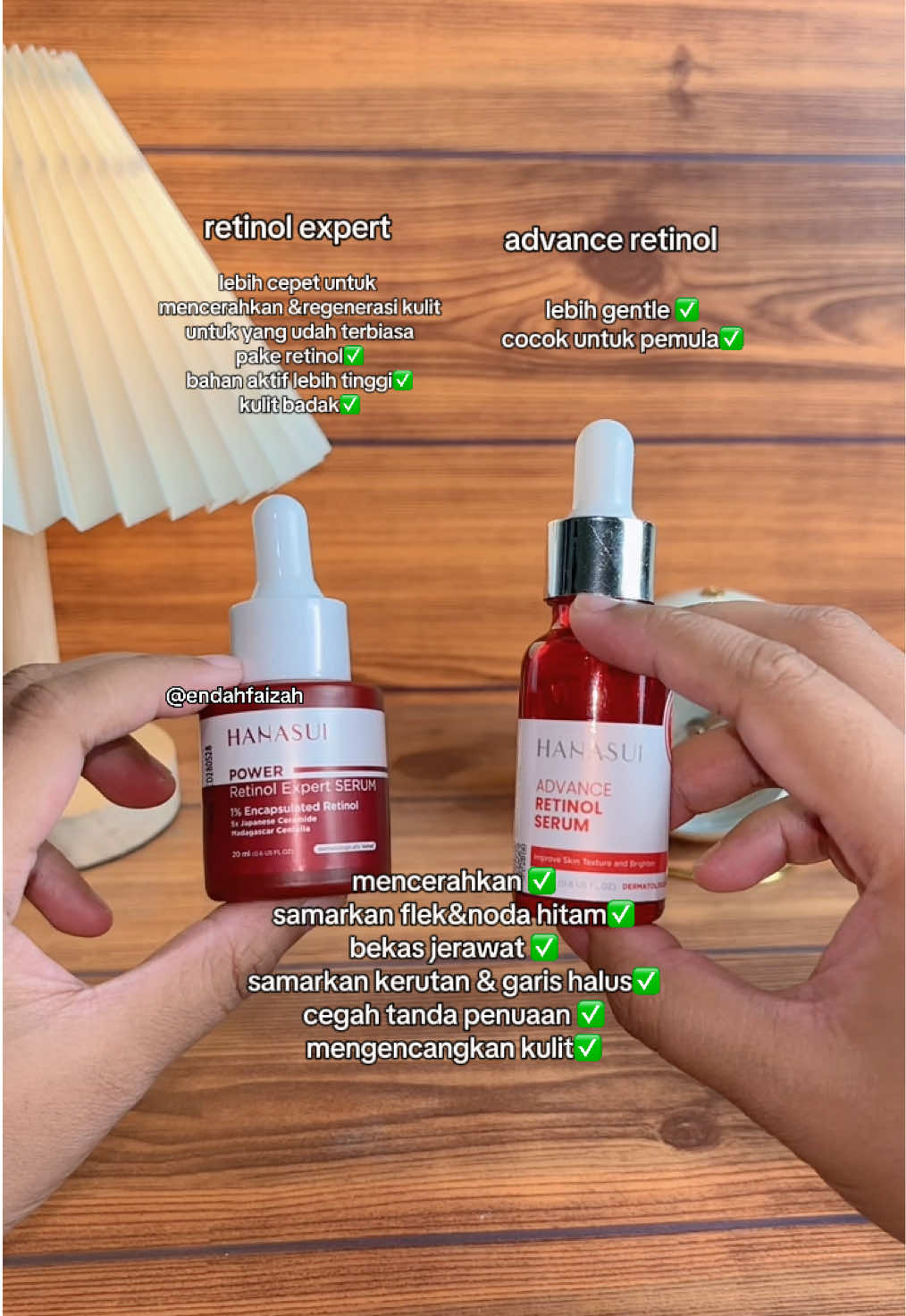 perbedaan hanasui serum retinol lama vs baru ✨ untuk manfaatnya tetap sama ya💗 @Hanasui Official  #hanasui #serumhanasui #hanasuipowerserum #hanasuiretinol #hanasuiretinolexpert #glowingonthespot #serumkulitkusam 