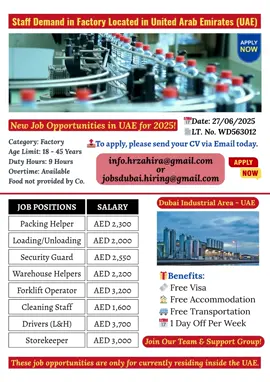 #factory #factorywork #factoryworker #helper #trendingsong #tiktok #boost #vacancydubai #hireme #fypシ゚viral #fyp #fypシ #foryoupageofficiall #dubai #uae #jobinterview 