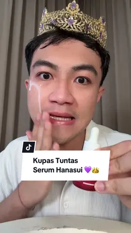 Kita kupas tuntas retinol serum @Hanasui Official ! Beneran bagus gak?! 💜🥰👑✨ #kerajaanglowing #longervideos #skincare #skincareviral #belilokal #serum #serumviral #retinolserum #Hanasui #HanasuiSerum #Retinol 