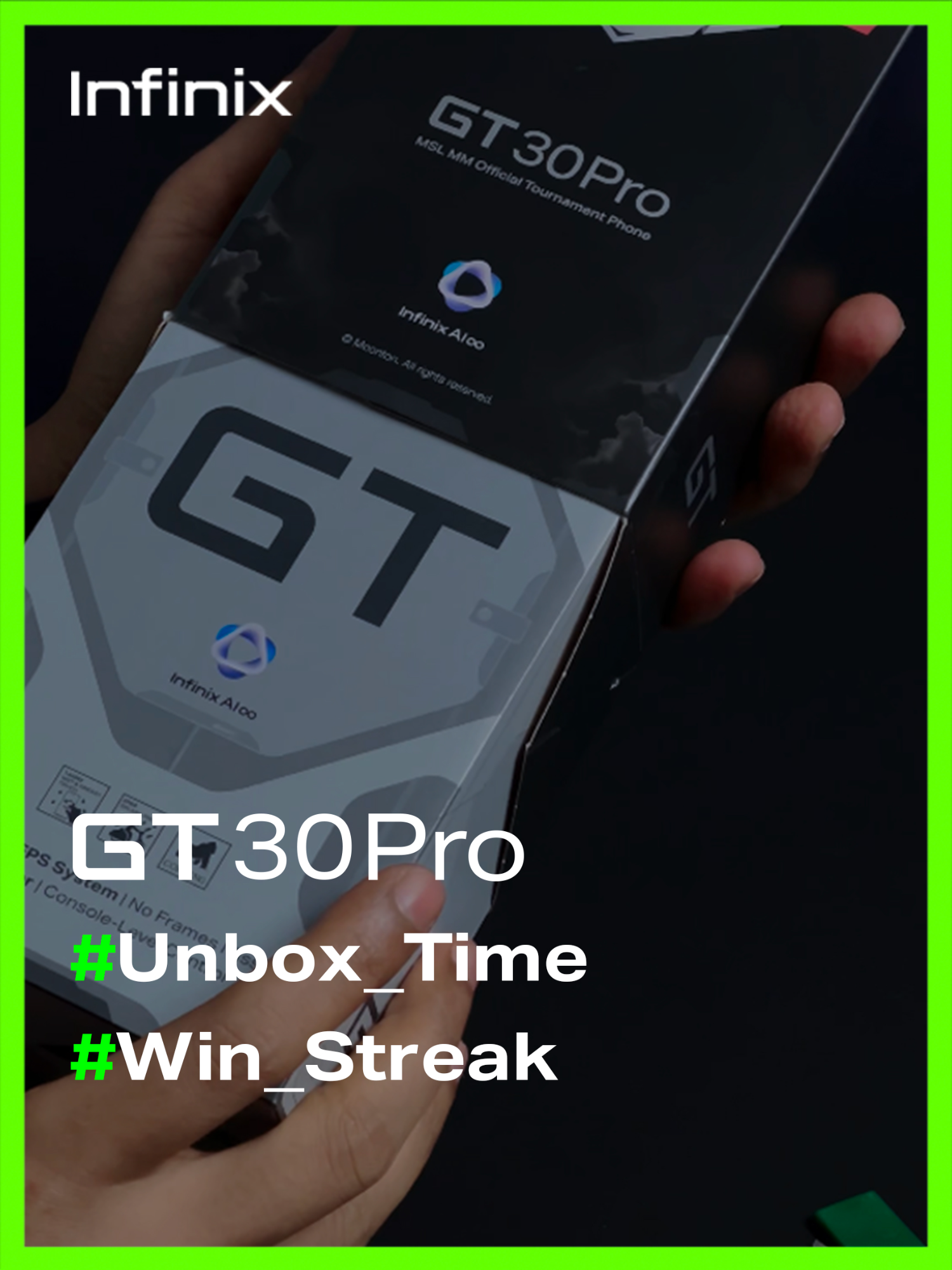 120 FPS နဲ့ Gamer တွေအကြိုက်တွေ့မယ့် Infinix GT 30 Pro မှာ ဘာတွေပါမလဲဆိုတာ Unboxing လုပ်ကြည့်လိုက်ရအောင်... #InfinixGT30Pro #Winstreak #InfinixGTVERSE #OfficialGamingPhone #Unboxing