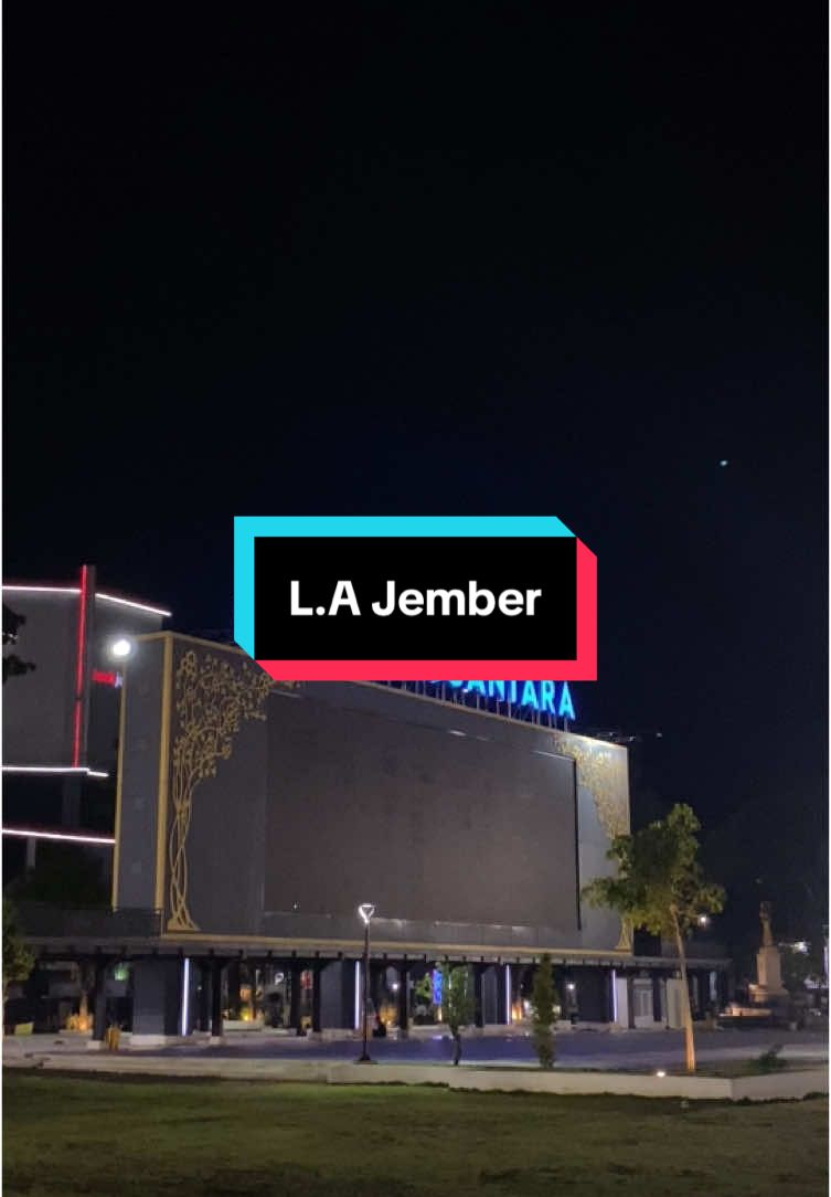 Lun Alun Jember Malam Hari🌌#jember #jember24jam #jembertiktok #unej #fyp #jembermalam 