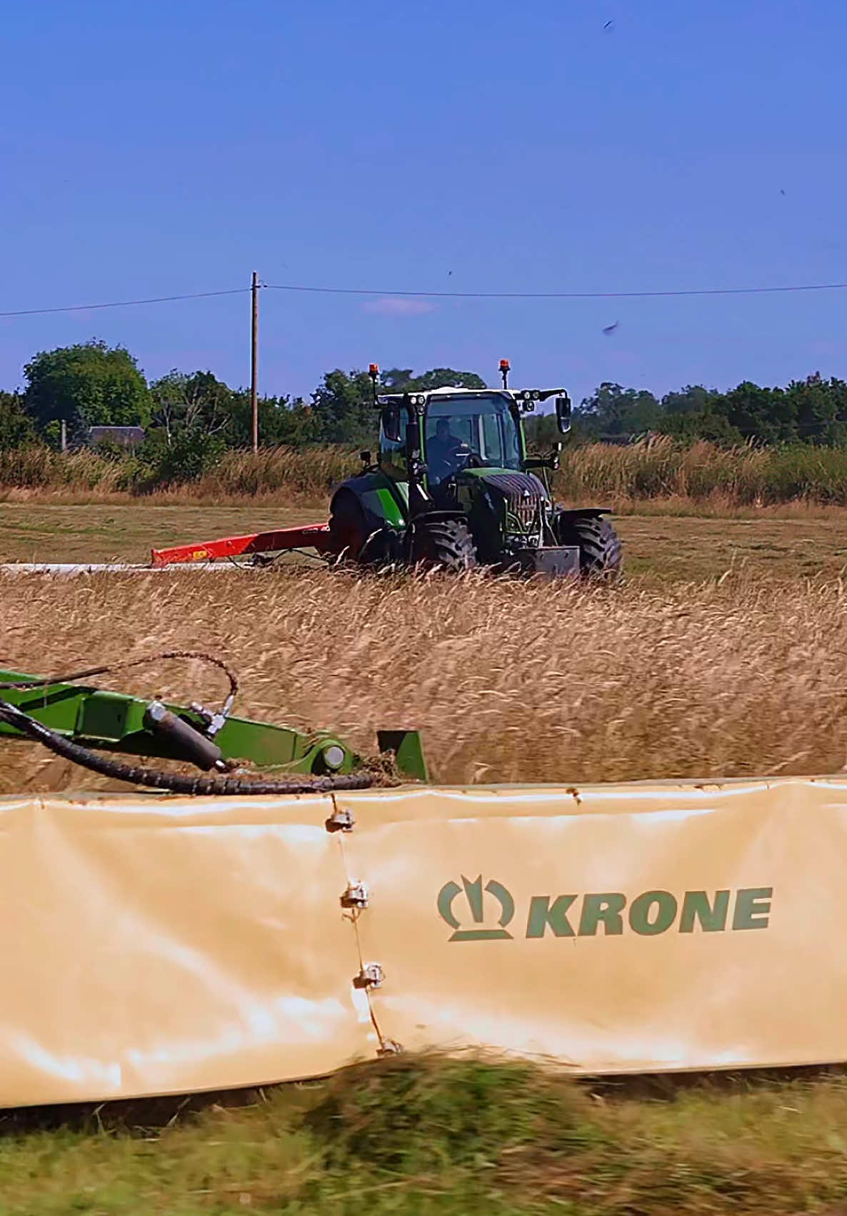 🇩🇪 Foin 2025 🍀 #fendt #krone #kunh #faucheuse #foin #fendt700 #foin2025 