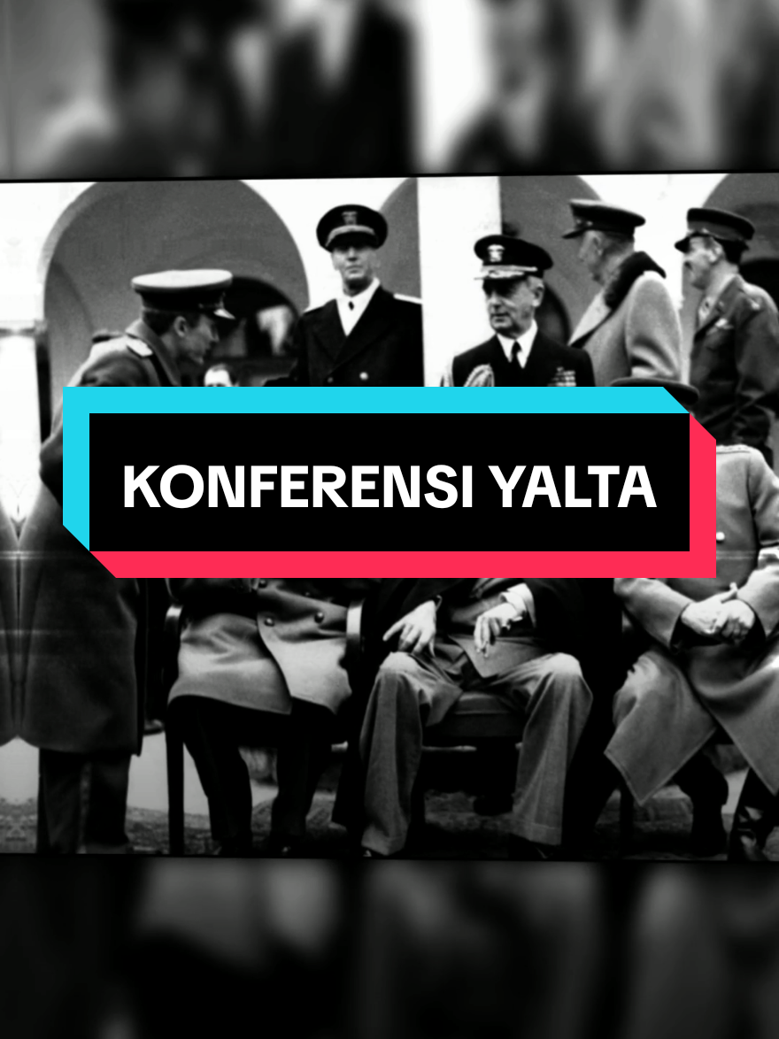 Konferensi Yalta adalah pertemuan penting yang berlangsung pada tanggal 4–11 Februari 1945, menjelang akhir Perang Dunia II, antara tiga pemimpin Sekutu utama, yaitu: Winston Churchill (Perdana Menteri Britania Raya) Franklin D. Roosevelt (Presiden Amerika Serikat) Joseph Stalin (Pemimpin Uni Soviet)  Konferensi ini diselenggarakan di Yalta, sebuah kota resor di Crimea, wilayah yang saat itu menjadi bagian dari Uni Soviet. Tujuan Konferensi Yalta: Konferensi ini bertujuan untuk membahas masa depan dunia pasca-Perang Dunia II, khususnya: 1. Pembagian Jerman setelah kekalahan Nazi — disepakati bahwa Jerman akan dibagi menjadi empat zona pendudukan: oleh Amerika Serikat, Inggris, Uni Soviet, dan Prancis. 2. Pembentukan Perserikatan Bangsa-Bangsa (PBB) sebagai badan internasional pengganti Liga Bangsa-Bangsa. 3. Status Polandia — termasuk pergeseran perbatasan Polandia ke barat dan pengakuan atas pemerintahan pro-Soviet di Polandia. 4. Perang melawan Jepang — Stalin berjanji bahwa Uni Soviet akan ikut berperang melawan Jepang beberapa bulan setelah kekalahan Jerman. Hasil Penting: Menunjukkan awal dari ketegangan antara Uni Soviet dan negara-negara Barat yang nantinya berkembang menjadi Perang Dingin. Memberi dasar bagi tatanan dunia pasca-perang, termasuk pembentukan blok Barat dan blok Timur. #history #sejarahdunia #HistoryTime #worldhistory #yaltaconference #america #unisoviet #unitedkingdom #josephstalin #franklindelanoroosevelt #winstonchurchill 