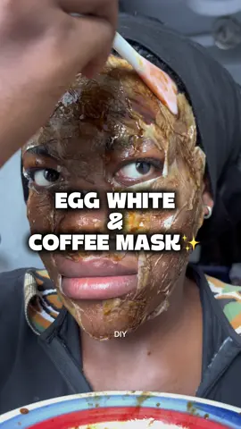 Part 65 | As requested, this is a detailed video of the egg white and coffee mask✨ Let me know if you have any questions 💋 . . . . #skintok #eggwhites #coffee #eggwhiteandcoffeemask #glassskin #fyp #ceeforcynthia #exfoliation #DIY #facemask 