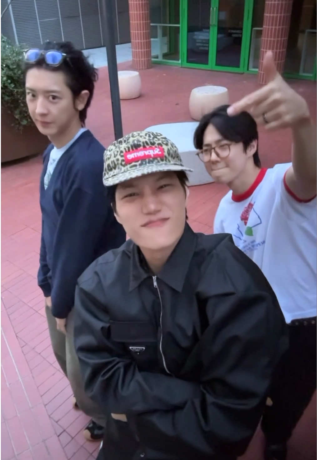 🍒🐻🐰 #SUHO #수호  #CHANYEOL #찬열  #KAI #카이  #EXO #엑소 #weareoneEXO