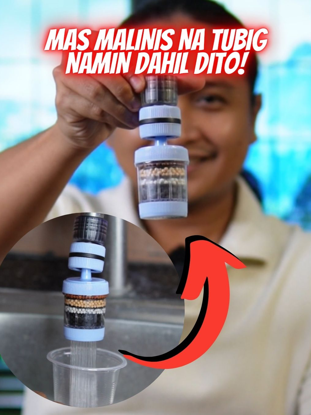 6 Layer na Water Filter Mas Malinis na Tubig Namin dahil dito!