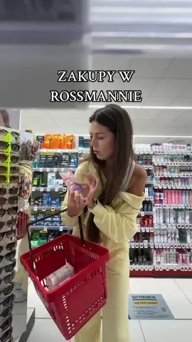 IDZIEMY NA ZAKUPY DO ROSSMANNA🛍️💛 #rossmann #zakupy #zakupyrossmann 