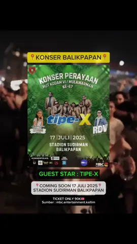 Setelah sekian lama tak ada Kabar Konser, kini Balikpapan kehadiran band 