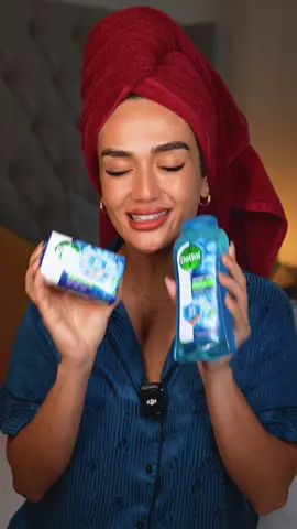 ‎أنا عندي ولاء من زمان لديتول 🤣♥️  ‎ما استعمل غيرو لنظافة جسمي و بشرتي 🧽🧼🫧  #dettol #dettolarabia  @dettolarabia 🧼
