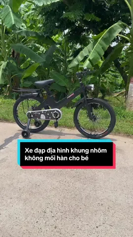 Mãu xe đạp địa hình khung nhôm không mối hàn bản đủ có baga và đèn led cho bé yêu. #xedapdiahinhchobe #xedapdiahinhkhungnhomkhongmoihan #xuhuong 