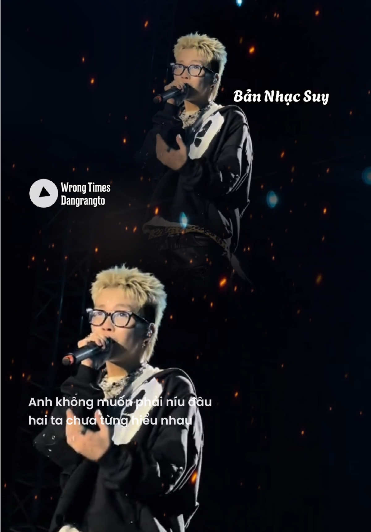 Anh không muốn phải níu đâu hai ta chưa từng hiểu nhau… “Wrong Times - Dangrangto” #wrongtimes #dangrangto #bannhacsuy #xh 