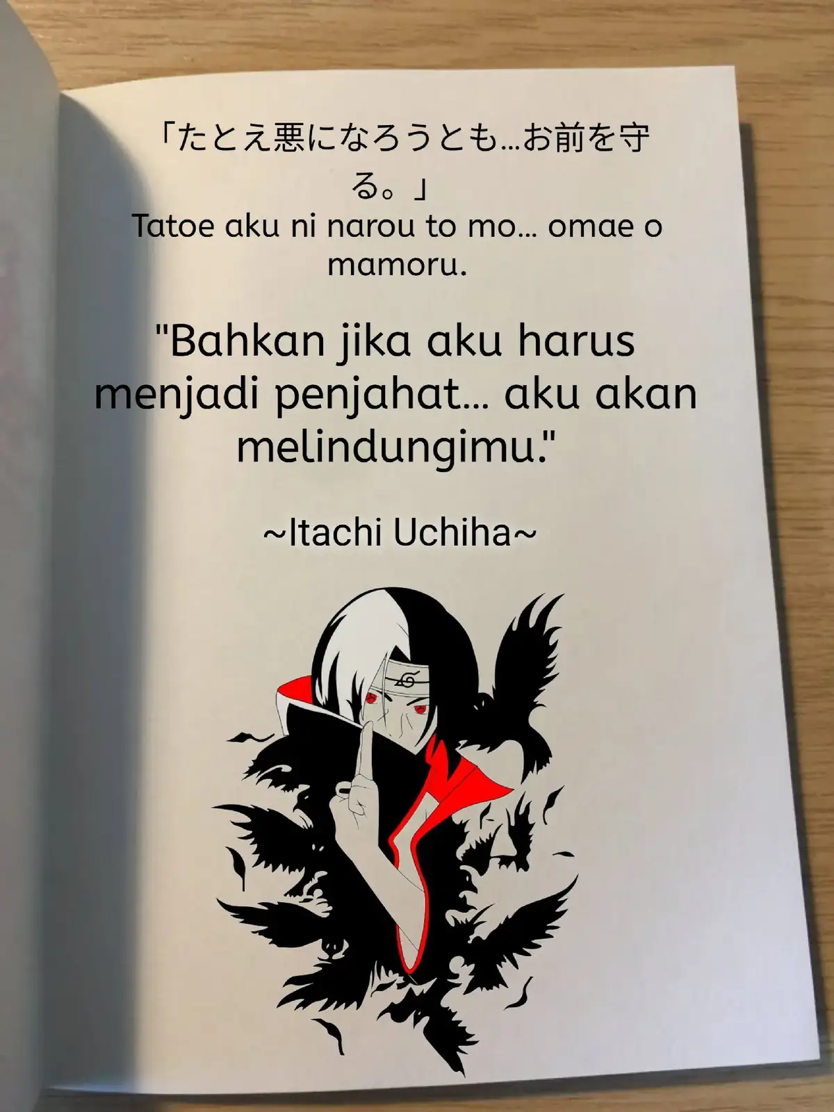 #itachi #quotes #fyp 