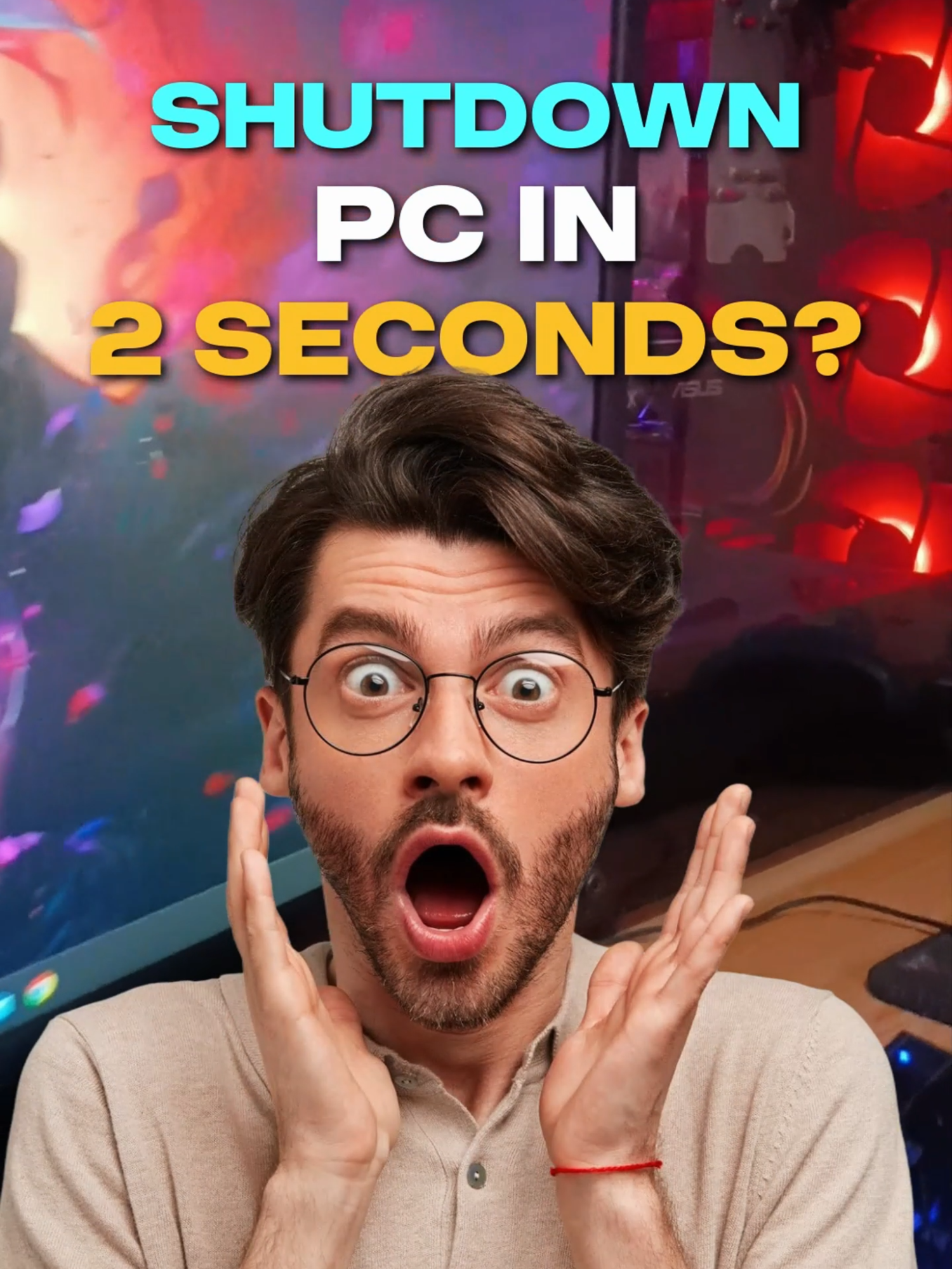 Shutdown Your PC in 2 Seconds #pctips #pctipsandtricks #RTCtutorials #Windows11 #windows10 #tech #shutdown