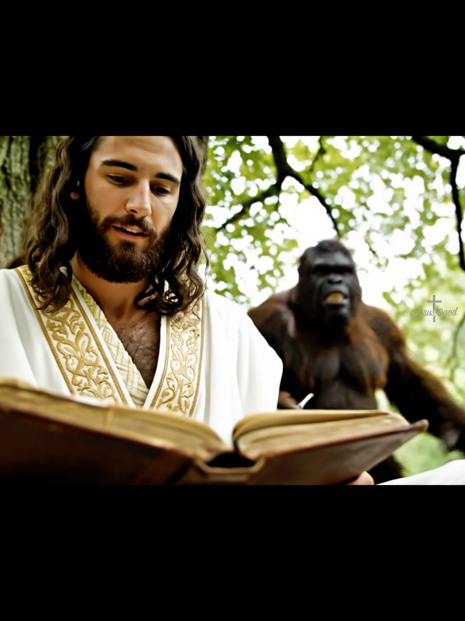 #JesusAndBigfoot  #jesus #bigfoot  #ViralVlog   #FaithOverload   #HolyFail   #BigfootProblems   #ComedySketch   #TikTokComedy   #ModernMessiah   #DivineHumor   #RelatableJesus    #BigfootOnTikTok   #HeBlewItUp 