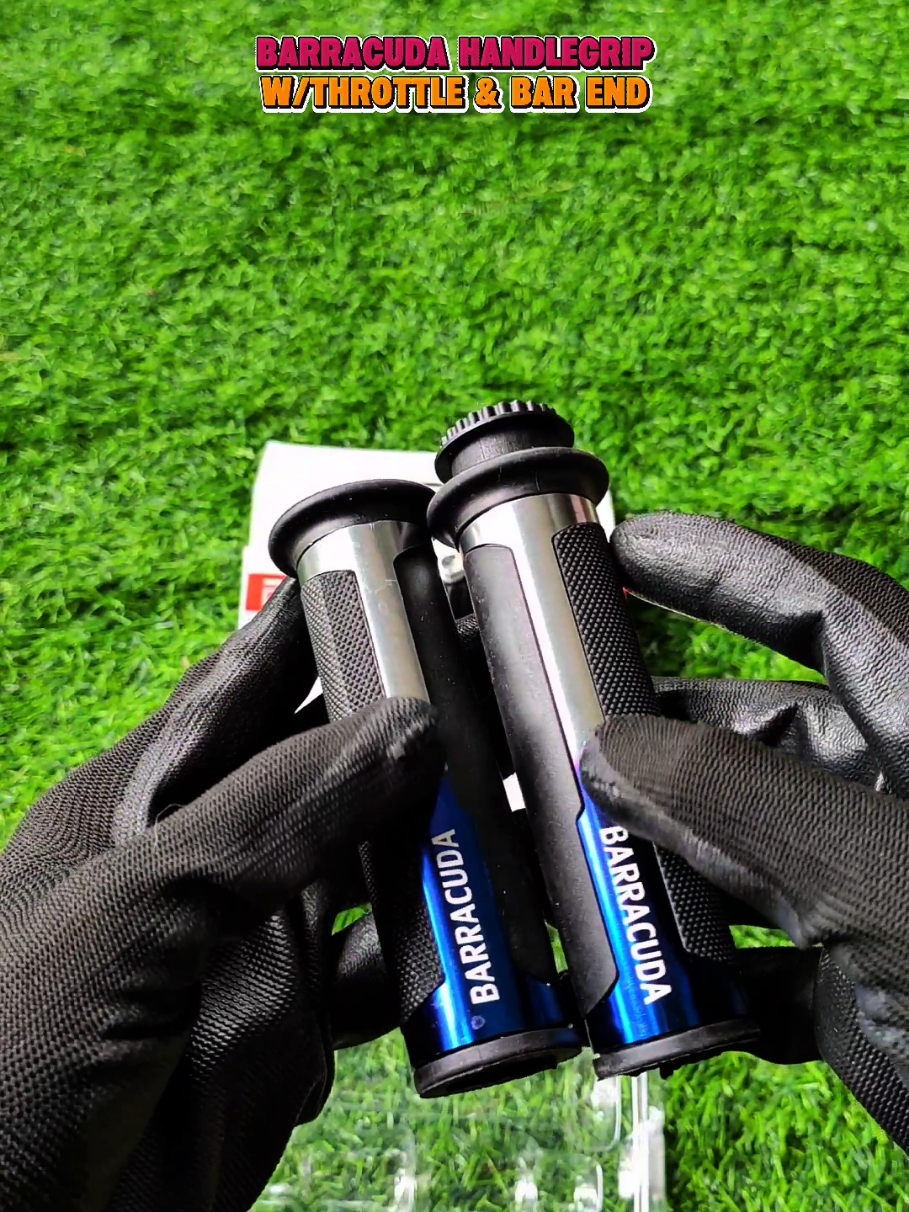 Barracuda handle grip  w/ throttle & bar end #handlegrip 