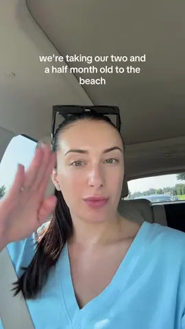 Drop what I need to bring to the beach with a baby because my brain is no longer working 🙃