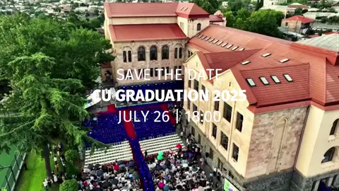 #caucasusuniversity #cugrad #savethedate 