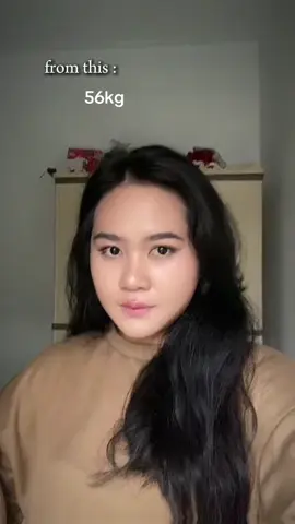losing weight sepengaruh itu. Terutama wajah🤏🏻🙂 #CapCut #dietjourney #pejuangdiet #beforeandafter 