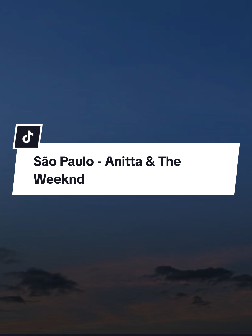 São Paulo - Anitta & The Weeknd (Mmsub)