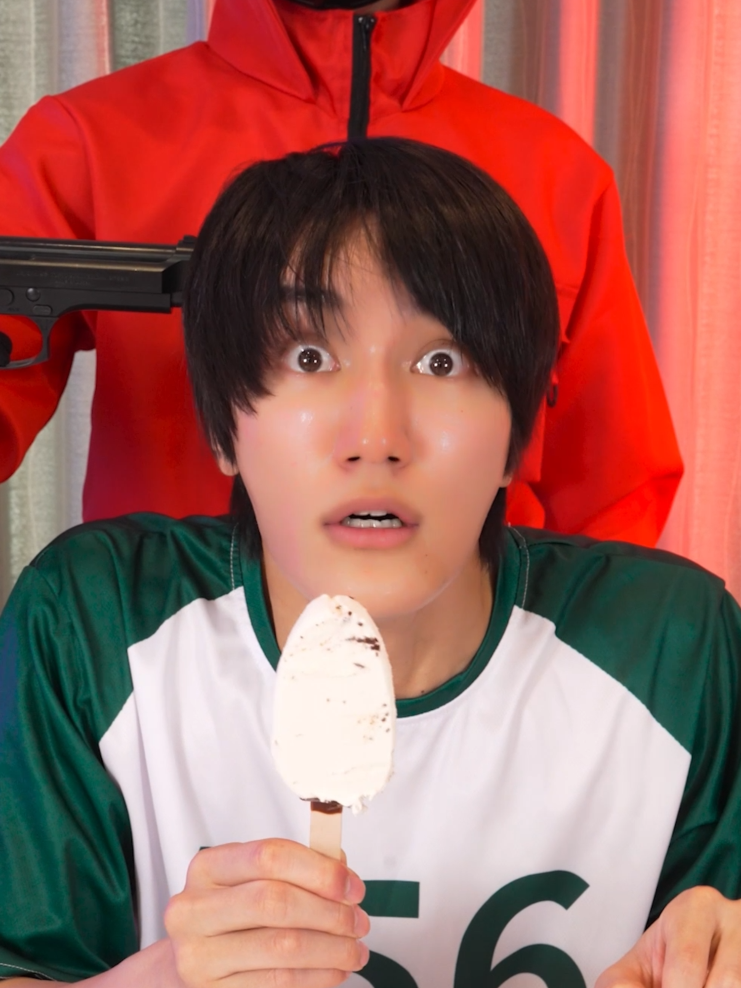 Chocolate Peeling Game🍫#funny #memes #food #friends #reaction #viral #trending #entertaining #challange #squidgame