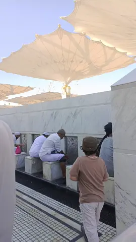 Tempat Wudhu di Pelataran Masjid Nabawi 27.06.2025