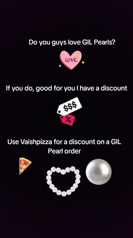 GIL Pearls discount ambassador pr @GIL PEARLS 
