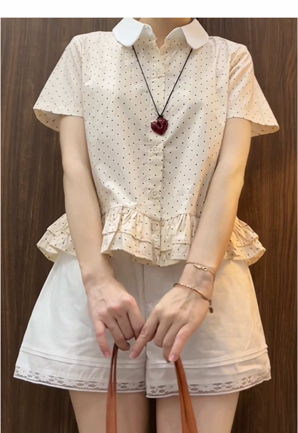 Babydoll chấm bi 🌥️🌸🌻✨ #phoidoxinh #reviewquanao #aosomi #babydoll 