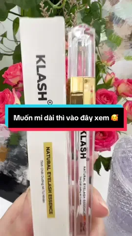 Tinh Chất Dưỡng Mi KLash, hỗ trợ mọc dài mi và mày, cong vút chắc khỏe 3ml  #klash #tinhchat #duongmi #daymi #daimi #đen #cong #mi #but #tinhchat #hotro #may #cong #khoe #saleluongve #2425luongve #luongve 