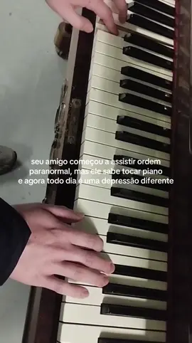 “quem tá tocando piano aí, é de segredo na floresta??” #ordemparanormal #osegredonafloresta #aop #osnf #piano #rpg 