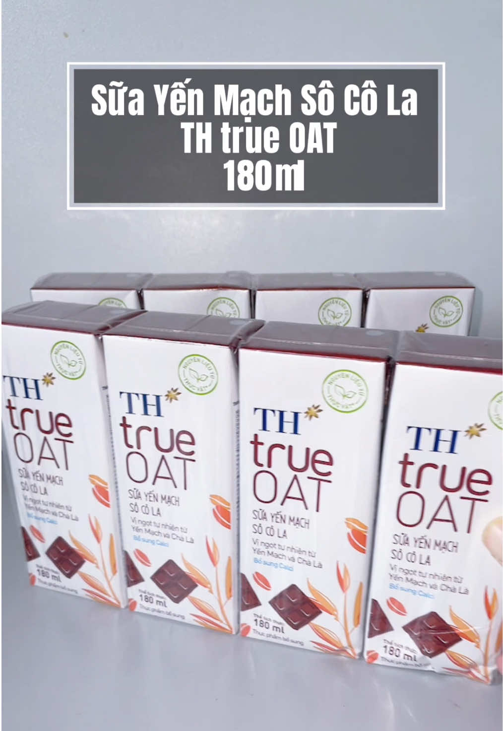 Sữa Yến Mạch Sô Cô La TH true OAT 180ml 🌾 Thơm ngon - Dinh dưỡng - Tiện lợi #SuaYenMach #THtrueOAT #SuaTH #YenMachSocola #ThucUongDinhDuong 