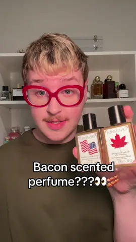 Yeah. perfume with a bacon note 😭 I’m gonna smell the brand new The 7 Virtues perfumes so you don’t have to! 🤭🍁🥓 #fragrancetiktok #perfumes #nicheperfume #perfumereview #fragrancereview 