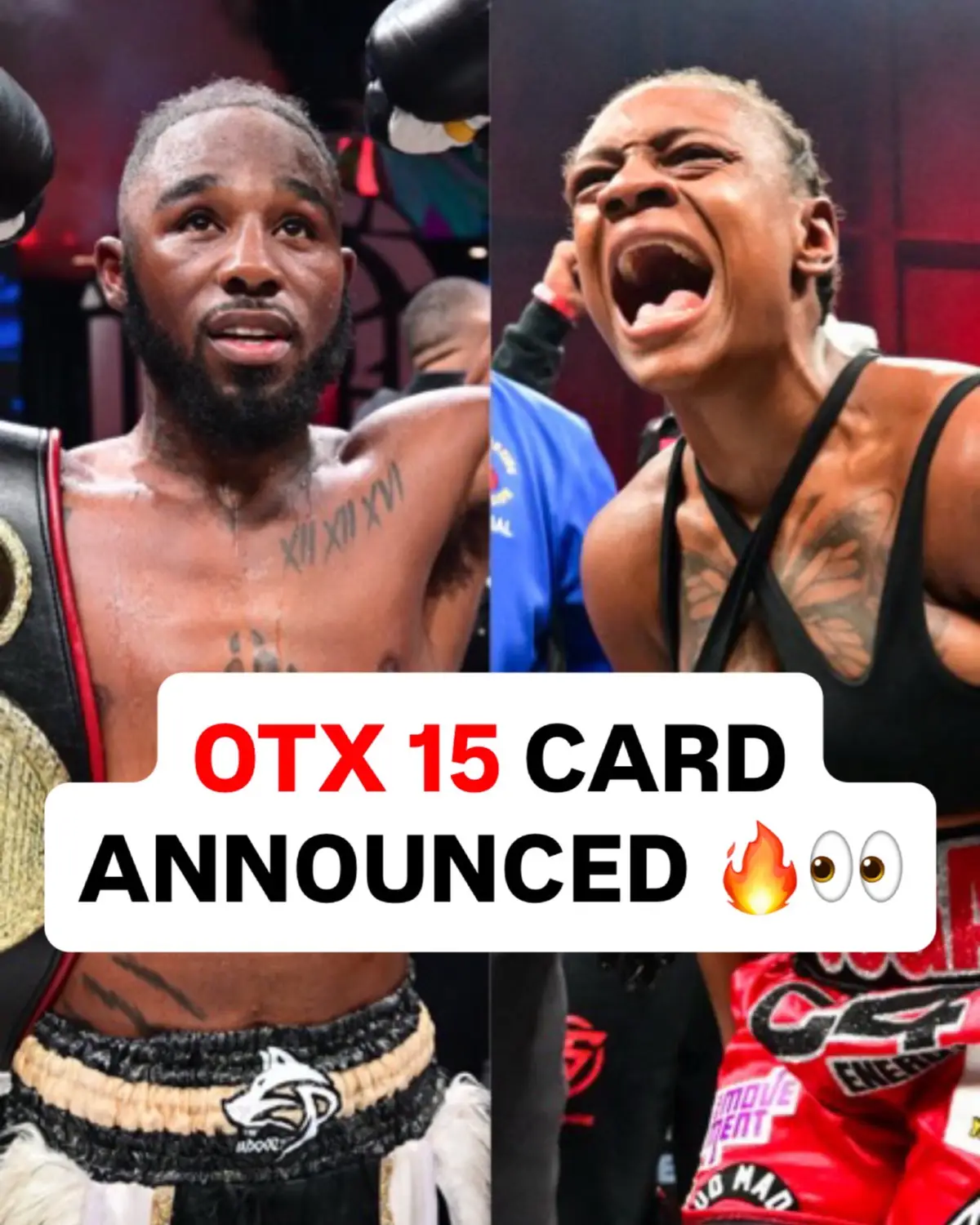 OTX 15 BOUT TO GO CRAZY 🔥 Friday 7/25 on DAZN 🎥 @OTX @Elijah Pierce @Oshae SUGA SHAE Jones #otx15 #otx #boxing 