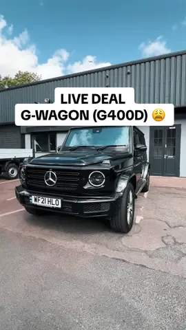 Live deal on this 2021 G WAGON (g400d) with 69,000 miles on it. Seller switched to a Rane Rover sport 😅 #gwagon #negotiation #g63 #brabus 