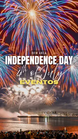 🇺🇸🎆 Celebra los 149 años de la proclama del día de la independencia de Los Estados Unidos, con un sinfin de actividades alrededor de Dallas-Fort Worth para toda la familia.  Aqui esta una lista de las eventos gratuitos mas importante del Metroplex para que disfrutes del cumpleanos de esta hermosa nacion. Celebralo tranquilo en familia con todas las medidas de seguridad para el disfrute de todos. 6/28 🇺🇸 Klyde Warren Park Independence Day Celebratrion | 7pm Fuegos Artirificiales, Djs, Musica en Vivo, Food Trucks 🇺🇸Yankee Doodle Parade |📍Downtown Denton Square | 9am Djs, Musica en Vivo, Food Trucks 7/3 🇺🇸 Fourth of July Fireworks Show |📍Denton Noon Kiwanis Club | 6pm Fuegos Artirificiales, Djs, Musica en Vivo, Food Trucks 🇺🇸 Carrolton Independence Day Concert |📍Carrollton Senior Center | 11am Cocierto gratuito para toda la familia 🇺🇸 Garland Red, White & You |📍Downtown Garland Square | 5pm Musica en vivo, juegos mecanicos & food trucks 🇺🇸 Irving Fourth of July Fireworks Show | 📍Levy Event Plaza | 7pm Fuegos Artirificiales, show de drones, Musica en Vivo 🇺🇸Addison Kaboom Town |📍Addison Circle Park | 5pm Fuegos Artificiales, Musica en Vivo, Food trucks Estacionamiento GRATIS 🎟️Boletos: $10 Adulto - $5 Niños (2-9) 7/4 🇺🇸 Fair Park Fourth |📍Fair Park | 5pm Vendedores, música en vivo, entretenimiento, food trucks & show de fuergos artificiales. 🇺🇸Fort Worth Fourth |📍Panther Island Pavilion | 5pm Comida festiva, actividades infantiles, música en vivo e increíbles fuegos artificiales. 🇺🇸 Carrollton Fouth of July Firework Show |📍Josey Ranch Lake  | 7pm Lleva tu manta y disfrita de este espectacular fiesta de colores.  🇺🇸 Rockwall's Independence Day Celebration 🥁4 of July Parade |📍Downtown Rockwall | 11am 🎆 Show de Fuegos Artirificiales |📍Harry Myers Park | 5pm 🇺🇸 Plano's All American 4th |📍Oak Point Park | 6pm Fiegos artificiales, juegos & musica 🇺🇸 Arlington Independence Day Parade |📍Downtown Arlington 🥁 4 of July Parade | 9am 🇺🇸 McKinney The Red, White and BOOM |📍Downtown McKinney 🎆 Fireworks & Concierto | 6pm #july4th #fourthofjuly #Usa #VisitDallas #Dallas #DFW #4thofJuly #fireworks #celebration #visitaDallas #creatorsearchinsights #usa 