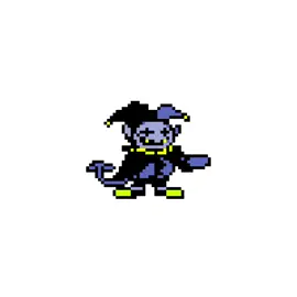 jevil gets struck by lightning and can't do anything... #deltarune #jevil #jevildeltarune 