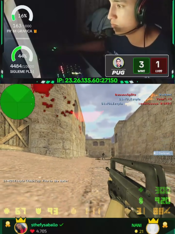 💀💀💀 | #fyp #vzla #gamerentiktok #GamerEnTikTok #cs16 #cs #nostalgiagame #nostalgia #counterstrike #pug #csgo #cs2 #clipsdetwitch 
