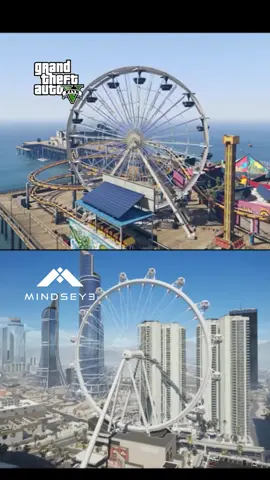 GTA 5 vs MINDSEYE LOCATIONS🔥 #gta #gta5 #mindseye #game #location #vs #fyp #foryoupage 