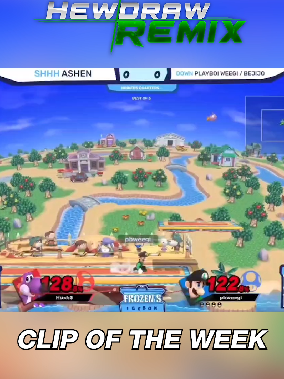 This week’s clip by Bejijo! #smashbrosclips #hdr #hewdrawremix #GamingOnTikTok #esports #supersmashbros