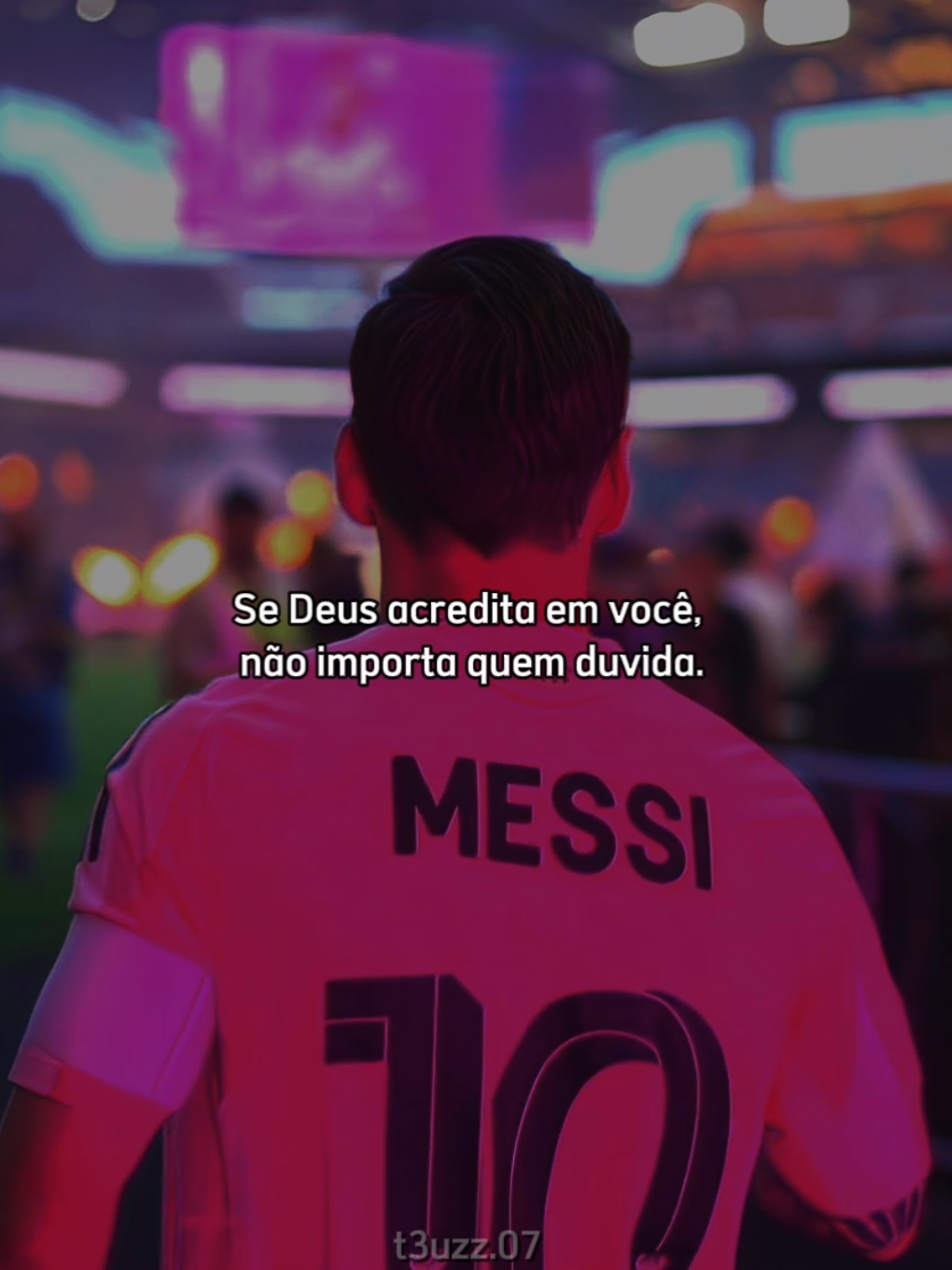 não importa quem dúvida. #fyb #fyy #messi #Deus #jesus #frasesmotivadoras #reflexão 
