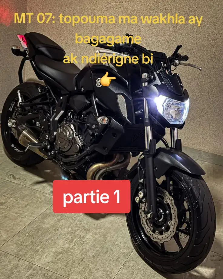 Tu connais bien la Yamaha MT-07 ? 🔧   Voici 7 #pièces utiles… mais la dernière, tu la connais ? 👀   Réponds en commentaire si tu sais ! #labomoto #mt07 #yamaha #motosenegal #wolofmoto #garage #astucemoto