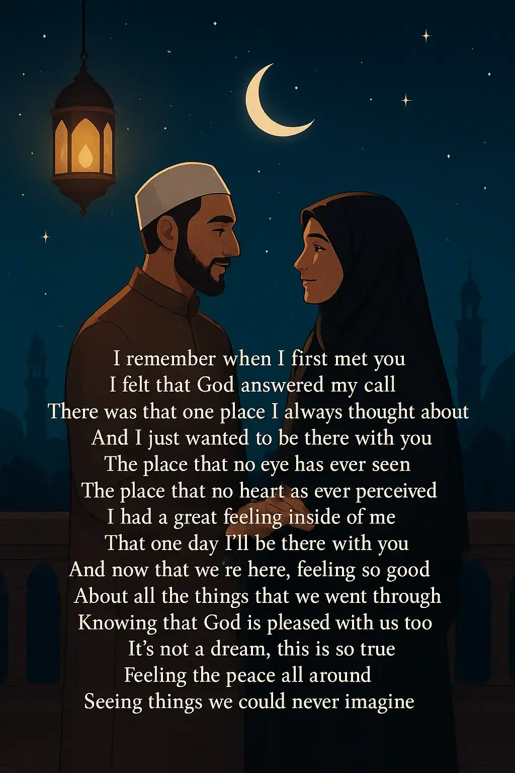🎧 When love meets faith 💕✨ | A dua answered by Allah 🤲🌙 | #RamadanNights #IslamicLove #MuslimCouple #JannahGoals #MaherZain #SpiritualJourney #NasheedVibes #PeaceInIslam #Ramadan2025 #HalalLove#soundofislam @TikTok 