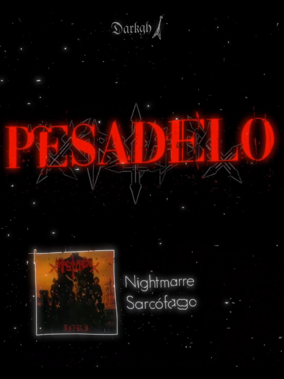 Nightmare - Sarcófago  #sarcofago #rock #metal #metaltok #deathmetal #lyric #lyrics #fyp @Ligt (viu o Sepultura) 