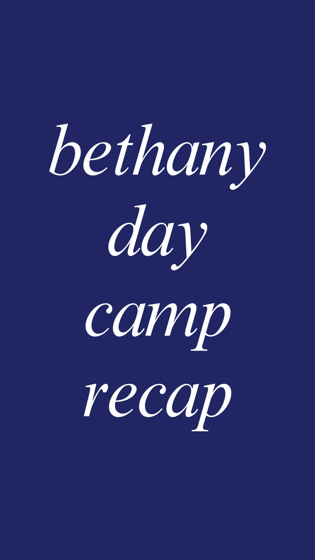 Thank you to all the parents and staff who made this week at Bethany Day Camp amazing 🤩 Truly an honor to spend time with your kids!  Don’t forget to make a plan for next year 📅    #elca  #progressivechristianity #lutheran #progressivechristian #lutheranchurch 