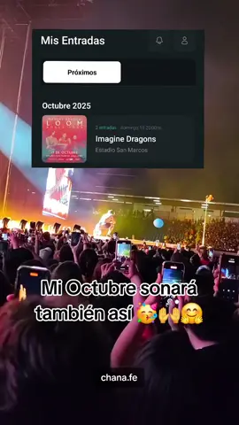 Ya tenemos entrada 🙈🥳 #imaginedragons #concierto #2025 #fyp #parati #peru #banda #tiktok #bons 
